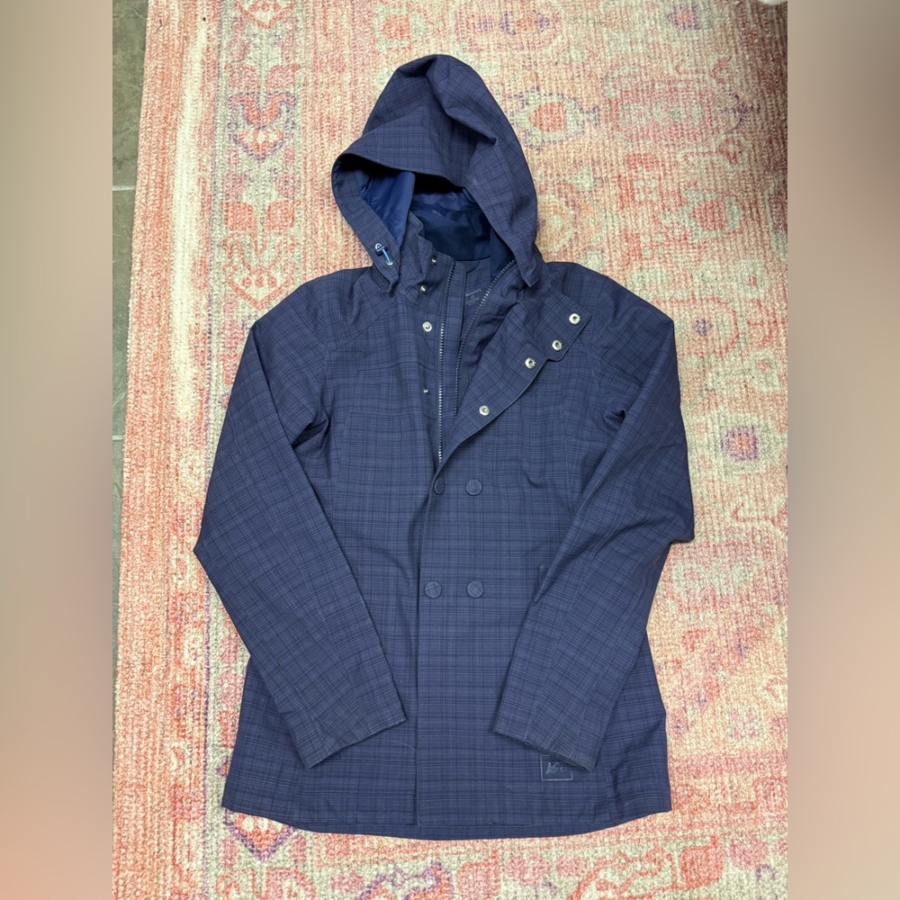 REI hooded rain jacket